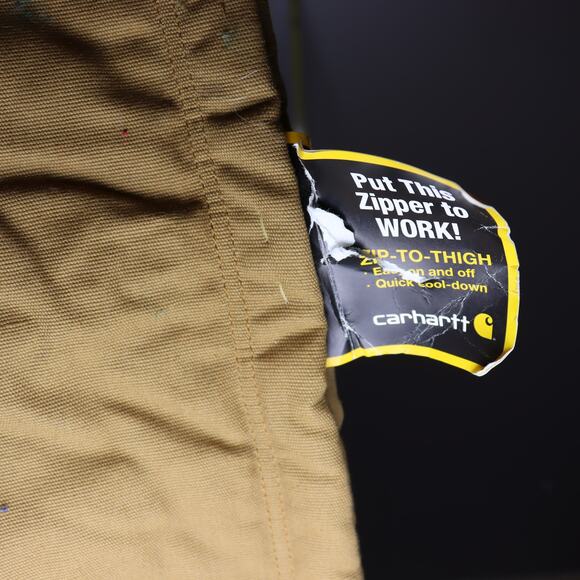 Carhartt FRB194 Brown Canvas Work Pants 36x36 New w/ Imperfections - Picture 4 of 5